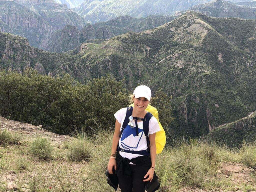 Daniela Rivera Torres en Barrancas del Cobre